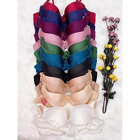 Áo Lót Nữ Trơn Mút Mỏng Có Gọng Nâng Ngực Cài Sau 2 Móc Belle 179 – Tôn Khe Tự Nhiên, Thanh Lịch