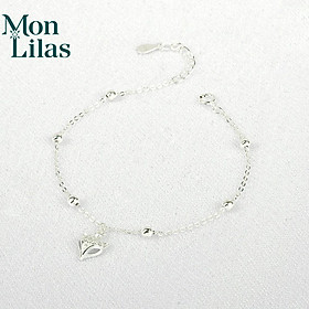 Lắc Tay Bạc Hồ Ly May Mắn Cho Nữ V112120 - Mon Lilas Jewelry