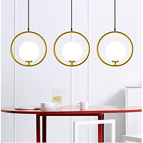 Mua Bộ 3 đèn thả OCEA hiện đại  cao cấp loại to D15 cm kèm bóng LED chuyên dụng - Trang trí bàn ăn  phòng khách  cửa hàng