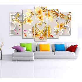 Tranh Treo Phòng Khách |3D Hiện Đại |Mẫu 5