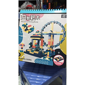 Bộ xếp hình lego 520 chi tiết