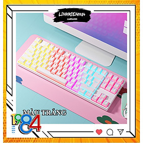Mua Bàn phím cơ ZIFRIEND KA802T sử dụng Blue Switch thiết kế mini nhỏ gọn chỉ 87 phím với led cực đẹp