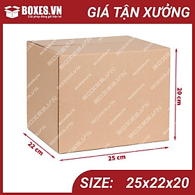 Mua 25x22x20 Combo 20 hộp Carton đóng gói hàng giá tại xưởng