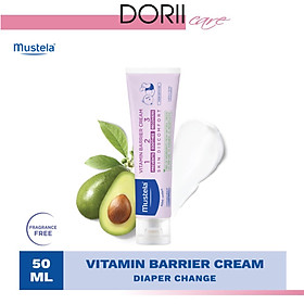 Mustela Kem dưỡng da cho vùng hăm tả Mustela Vitamin Barrier Cream 50ml