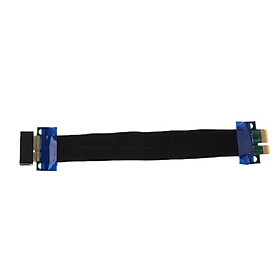 PCI-E PCI-Express 1X Riser Card Adapter Flexible Extension Cable 36Pin 15cm