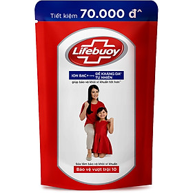 Sữa Tắm Lifebuoy Bảo Vệ Vượt Trội Dạng Túi (850g) - 21166643