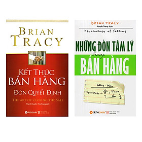 Combo Sách Kỹ Năng Bán Hàng: Kết Thúc Bán Hàng – Đòn Quyết Định + Những Đòn Tâm Lý Trong Bán Hàng