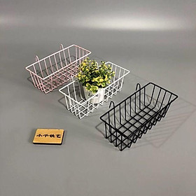 Mua Giỏ Cài Lưới Sắt Rổ Treo Khung Sắt Trang Trí  Giá Để Đồ Hàng Việt Nam Chất Lượng Cao