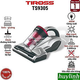 Mua Máy hút bụi trên giường  sofa diệt khuẩn UV Tiross TS9305 - Độ rộng 22cm - 400W - Hàng chính hãng