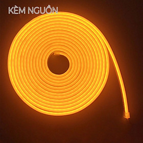 Dây Led Neon Flex 12V Kèm Nguồn Dài 1M/2M/3M/5M Trang Trí Cổ Điển