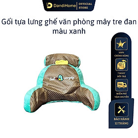 Mua Gối tựa lưng đầu giường mây tre đan DandiHome mềm mại  tiện dụng cho mùa hè