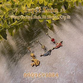 Khuyên rốn động vật thời trang chất liệu titan không rỉ đẹp sang trọng thời thượng dành cho bạn nữ- GRKRDV09