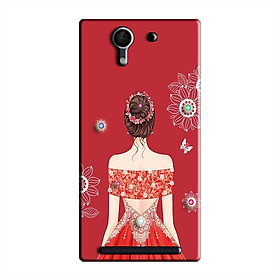 ỐP LƯNG IN ĐÍNH ĐÁ DÀNH CHO SONY XPERIA C3