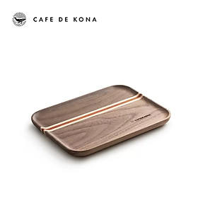 Mua Khay gỗ óc chó lớn hiệu CAFE DE KONA