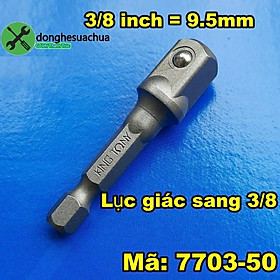 Mua Đầu chuyển Kingtony 7704-50 Lục giác sang 1/2 (6.35mm - 12.7mm)