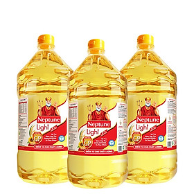 Combo 3 chai Dầu Ăn Neptune Light 2L