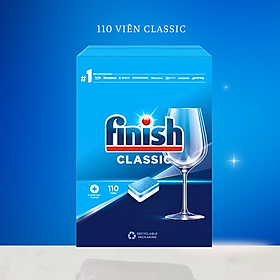 Viên rửa bát finish 110 tabs dùng cho máy rửa bát