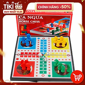 [HÀNG CAO CẤP - CÓ CHỌN SIZE] Cờ Cá Ngựa Nam Châm, Bộ Cờ Cá Ngựa Cao Cấp Kích Thước 28x28 và 38x38cm - Chính Hãng dododios