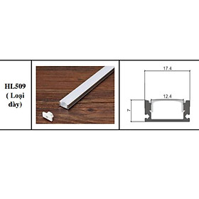 Mua Thanh nhôm định hình đèn led-HL509(LOẠI DÀY)