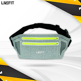 Túi đeo hông chạy bộ LiveFit cao cấp - Running Belt WB07