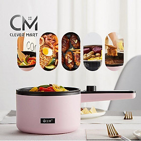Mua Nồi Lẩu Điện Mini Đa Năng Cao Cấp JIASHI Nồi Đa Năng Dùng Để Chiên  Xào  Rán  Nấu Cháo Nấu Mì Nấu Cơm