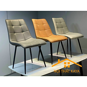 Mua Ghế Camila Nhập Khẩu Bọc Da Microfiber Cao Cấp - Khung và chân ghế bằng Thép Carbon sơn tĩnh điện chống rỉ sét KY-GH10