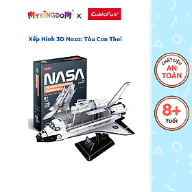 Đồ Chơi CUBIC FUN Trẻ Em Xếp Hình 3D Nasa Tàu Con Thoi Discovery DS1057H