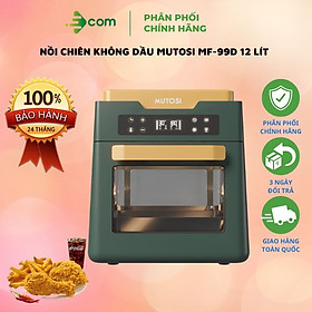 NỒI CHIÊN KHÔNG DẦU MUTOSI MF-99D 12 LÍT - Hàng chính hãng