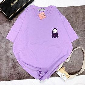 Áo Thun Tay Ngắn UNISEX in Decal Vô Diện - Hình chụp thật