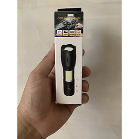 Mua   Đèn Pin Đèn Chiếu Sáng  Đèn Pin Mini DTM Cầm Tay Siêu Sáng Cổng Sạc Usb Và Zoom (Có Kèm Dây Sac) - Hàng Chất Lượng