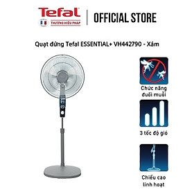 Mua Quạt đứng kết hợp chức năng đuổi muỗi Tefal Essential VH442790  màu xám- Hàng chính hãng