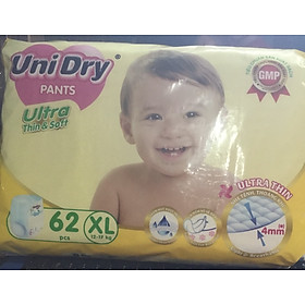 Sỉ- Tã quần Unidry XL62 Siêu Mỏng Ultra Thin - Mẫu mới nhất - Date luôn mới