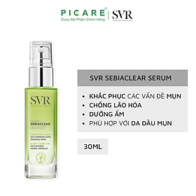 Tinh Chất Hỗ Trợ Giảm Mụn, Mềm Mịn Da SVR Sebiaclear Serum 30ml