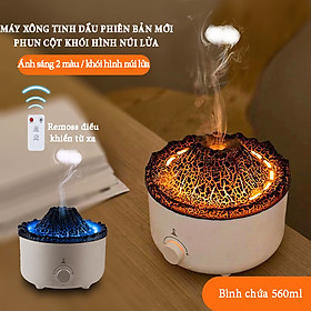 Máy xông tinh dầu phiên bản mới với 2 chế độ phun kết hợp remoss điều khiển từ xa dung tích chứa 560ml công suất 15W