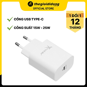 Mua Adapter Sạc Type C PD 20W Xmobile TCE20W Trắng - Hàng Chính Hãng