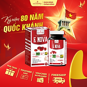 Viên uống ENova hỗ trợ ngăn ngừa lão hóa da, giữ làn da luôn tươi trẻ (60 viên) - Nutramed