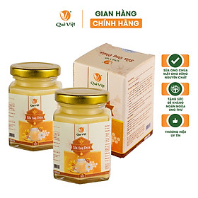 Sữa ong chúa Quê Việt bồi bổ cơ thể, tăng cường sức khoẻ (2 hộp x 100ml)