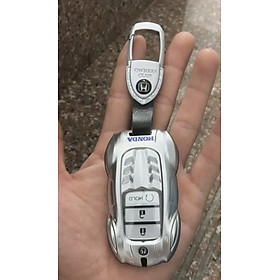 Ốp chìa khóa Kim Loại hình Xiêu Xe ô tô Honda CITY, CIVIC, ACCORD, HR-V, CR-V