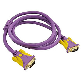 Mua Dây VGA 10M- 15M- 20M Tím 3+9 chống nhiễu Xịn