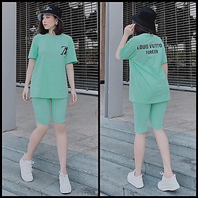ĐỒ BỘ THUN MẶC NHÀ THỜI TRANG 5 SIZE 45-65KG TÙY CHIỀU CAO