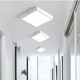 Mua Đèn ốp trần nổi công suất 12W  18W  24W RIVEN loại vuông 2 màu ánh sáng hiện đại