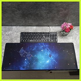 Mua Lót chuột  bàn di chuột  pad chuột chơi game cỡ lớn 80x30 cm  hình vũ trụ  nhiều mẫu dễ thương