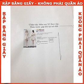 Rập jum cổ tim - rập giấy mã 1063 (BẢN VẼ)