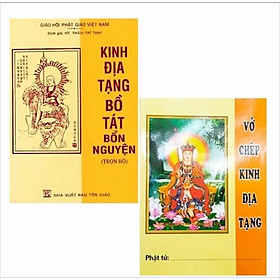 Combo : Kinh Địa Tạng + Tập Chép Kinh Địa Tạng