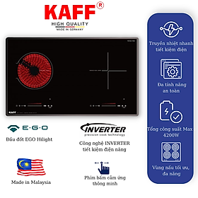 Mua Bếp điện từ đôi kết hợp KAFF KF-308IC - Hàng chính hãng