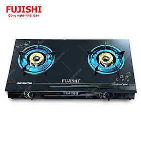 Mua Bếp gas đôi mặt kính chén nhôm Fujishi FJ-H20N - Hàng chính hãng