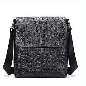 Túi đeo chéo nam DA BÒ THẬT – BEE GEE DCN9346