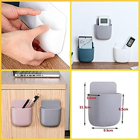 Mua Khay nhựa dán tường để điện thoại  remote (Cái)
