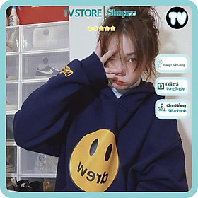 Hoodie Nam Nữ TVSTORE Áo nỉ hoodie drew mặt cười , áo nỉ mũ form rộng Dày Ấm , Dày Ấm Nhiều Màu