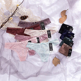 Combo 5 quần lọt khe ren Beautiful Spring 8031 – Quyến rũ, mềm mại, đa sắc